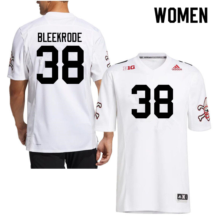 Women #38 Timmy Bleekrode Nebraska Cornhuskers College Football Jerseys Sale-Strategy
